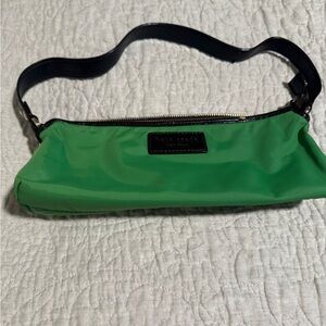 Kate Spade Green and Black Shoulder Bag